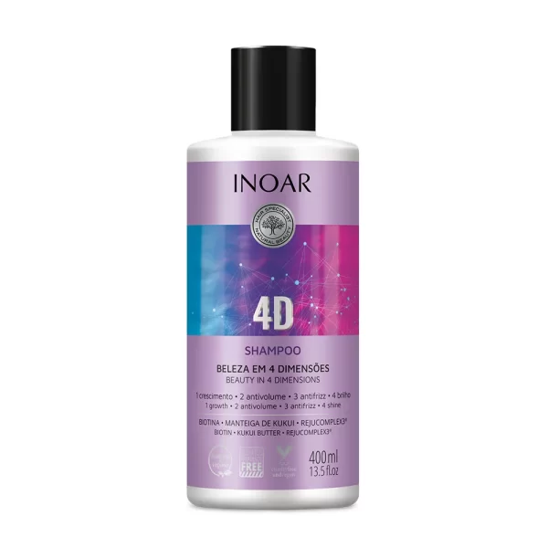 4D inoar shampoo 400 ml