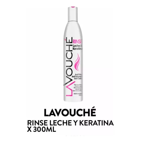La Vouche Leche&keratin Antivolumen, Anticaída, Reconstruye