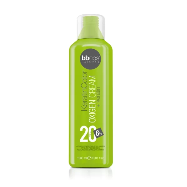 Oxidante KeratinColor crema 20 vol litro Bbcos