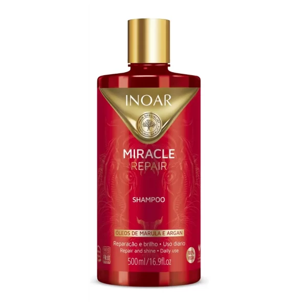 Shampoo miracle reparacion inoar 500 ml