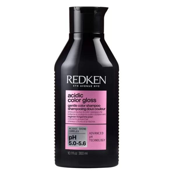 acidic color gloss shampoo de 300 ml