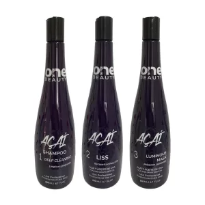 Alisado One Beauty 1,2,3 pasos Acai 250 ml