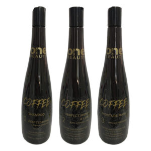 Alisado One Beauty 1,2,3 pasos coffe 1000 ml